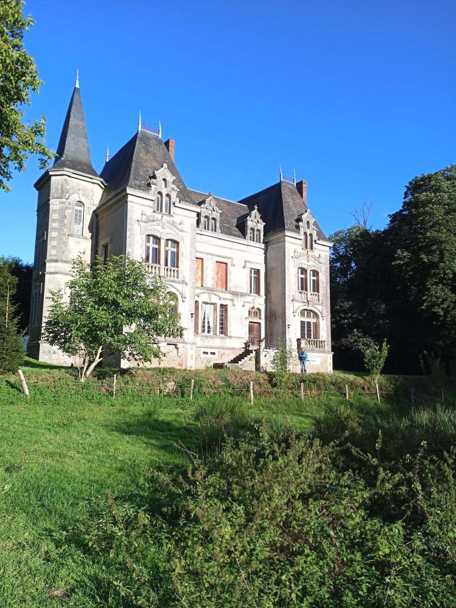 Bed and Breakfast Le Chateau Du Grand Coudray Villaines-la-Juhel Exterior foto